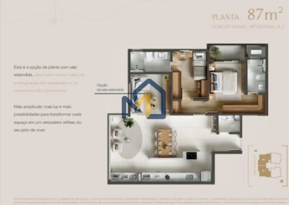 Apartamento, 3 quartos, 87 m² - Foto 10