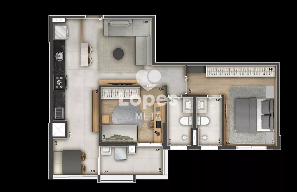 Apartamento, 2 quartos, 67 m² - Foto 20