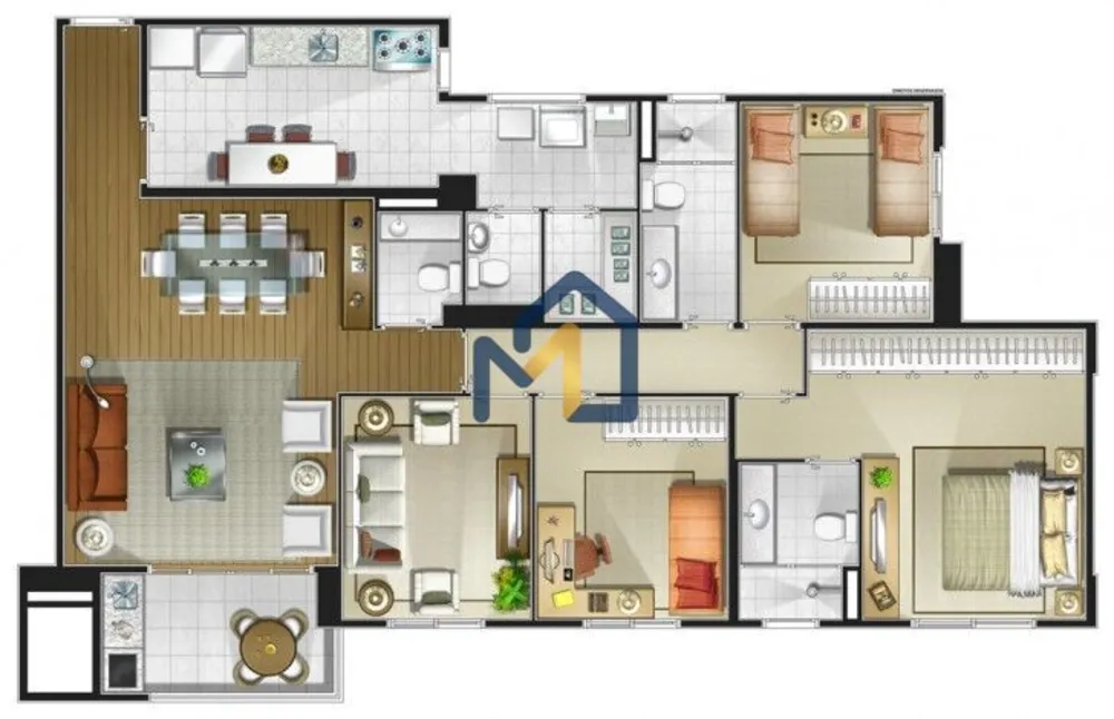 Apartamento, 3 quartos, 111 m² - Foto 17