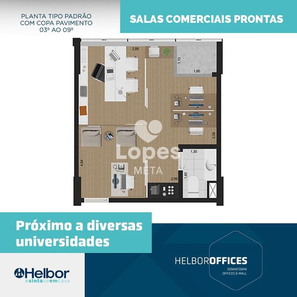 Conjunto Comercial-Sala à venda, 72m² - Foto 5