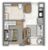 Apartamento, 2 quartos, 37 m² - Foto 3