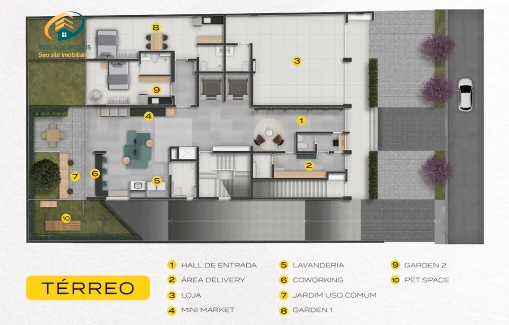 Apartamento, 1 quarto, 24 m² - Foto 3