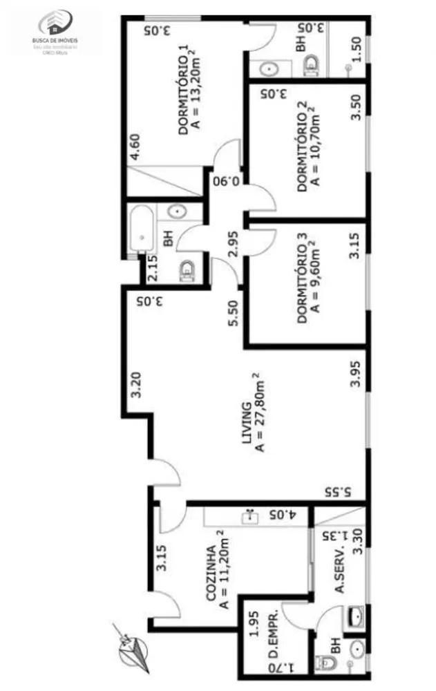 Apartamento, 3 quartos, 112 m² - Foto 14
