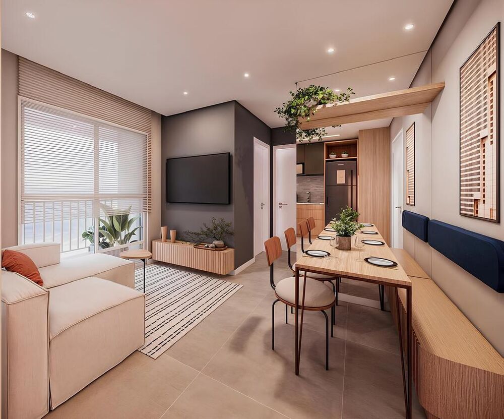 Apartamento à venda com 2 quartos, 39m² - Foto 1
