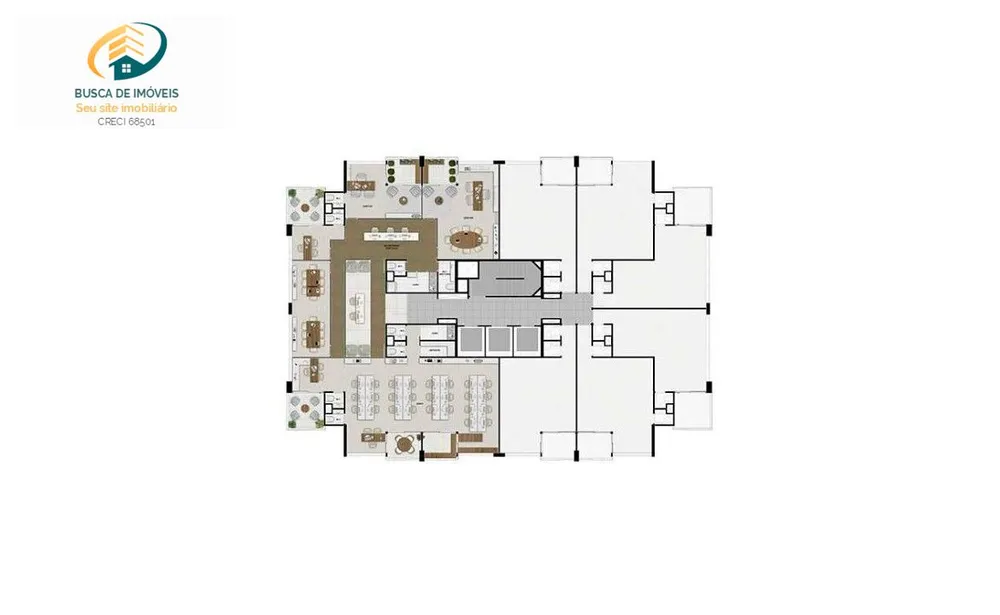 Sala-Conjunto, 55 m² - Foto 9