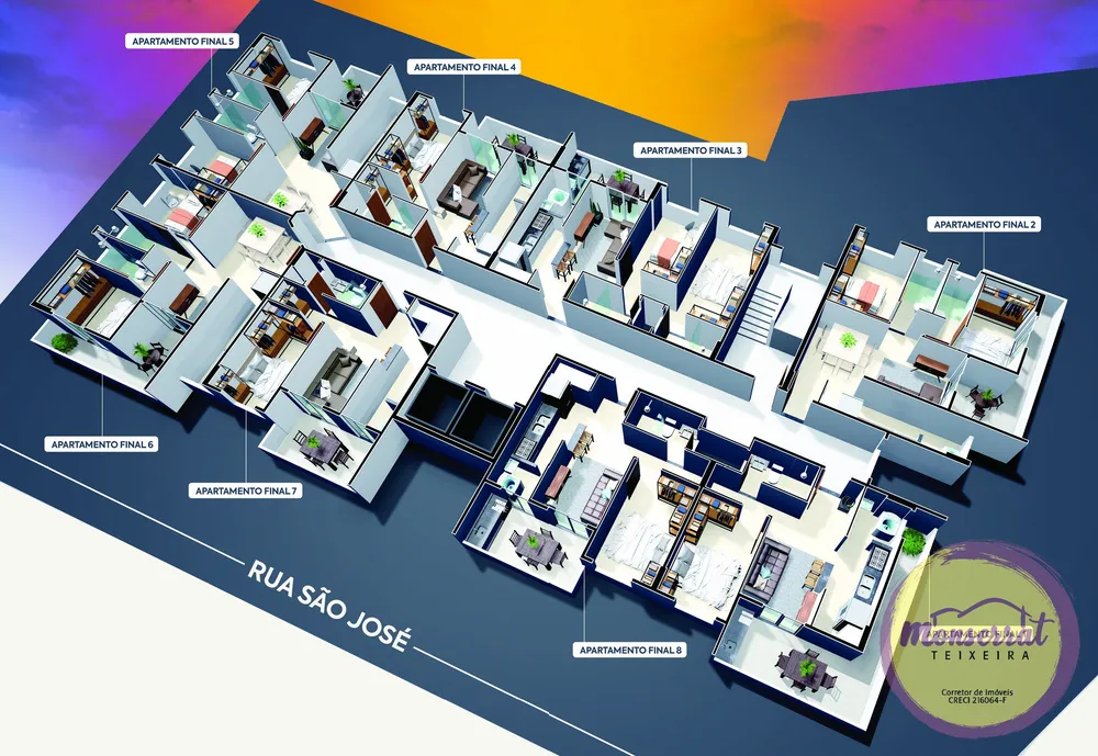 Apartamento, 1 quarto, 55 m² - Foto 2