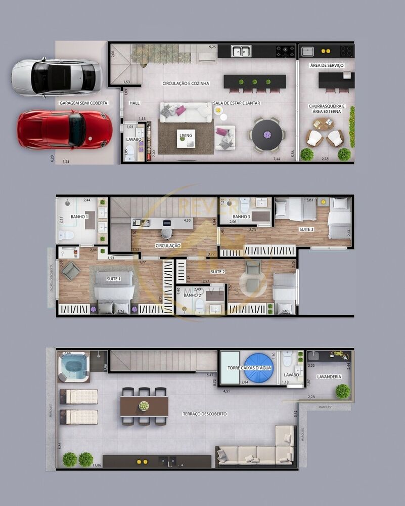 Casa à venda com 3 quartos, 174m² - Foto 12