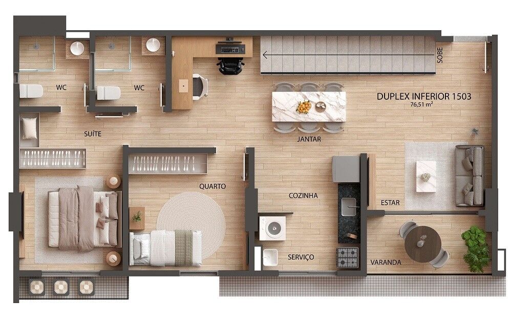 Apartamento à venda com 3 quartos, 89m² - Foto 19
