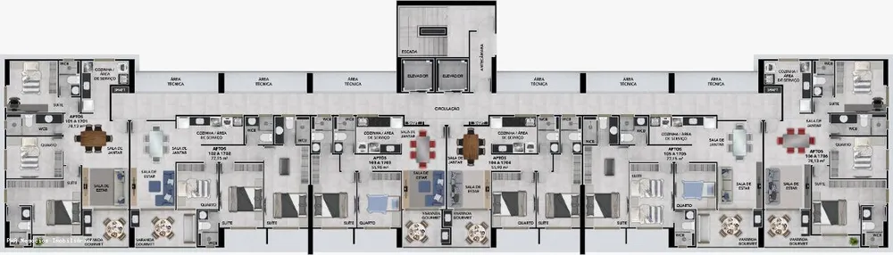 Apartamento, 3 quartos, 77 m² - Foto 12