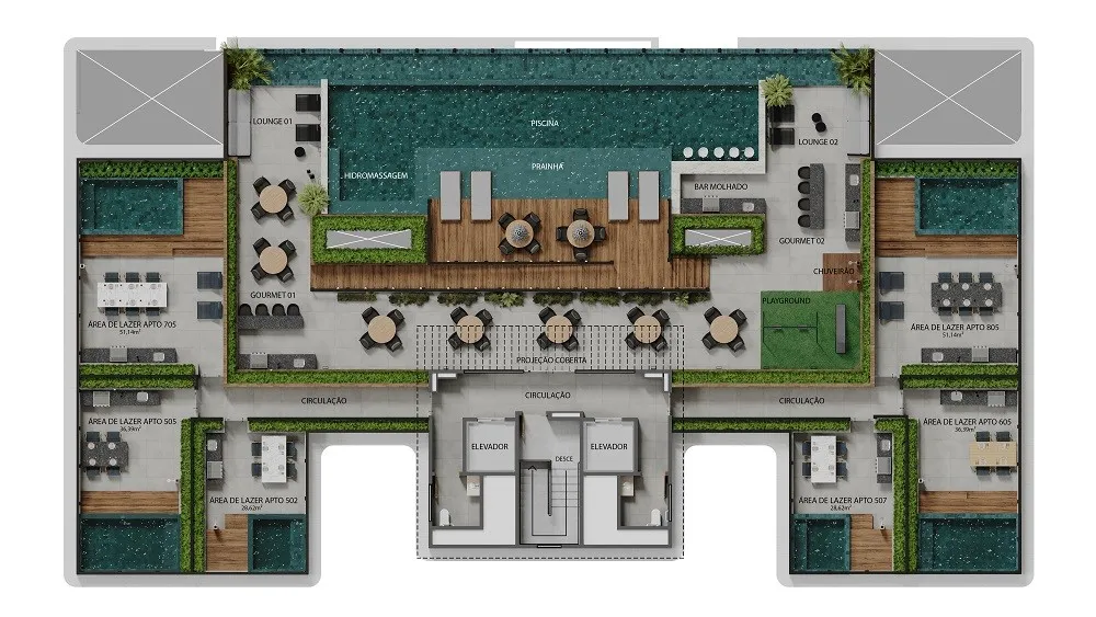 Apartamento, 2 quartos, 55 m² - Foto 6