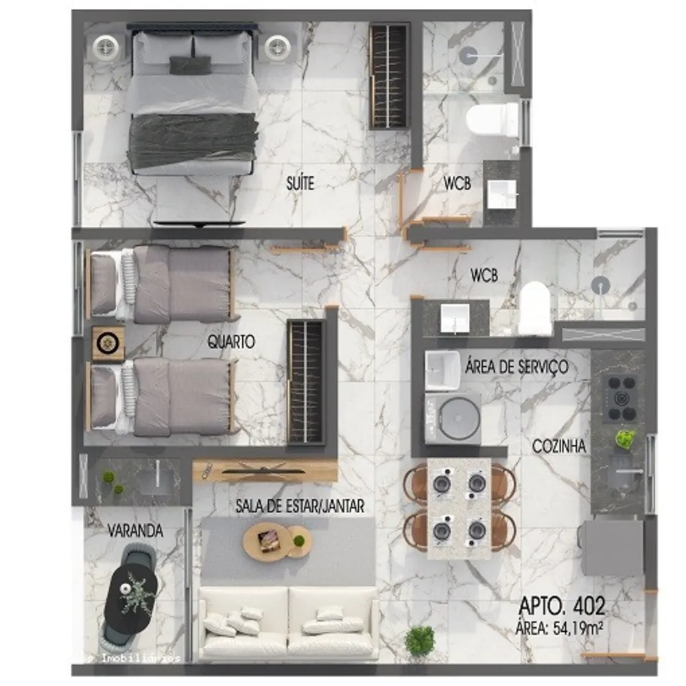 Apartamento, 3 quartos, 71 m² - Foto 4