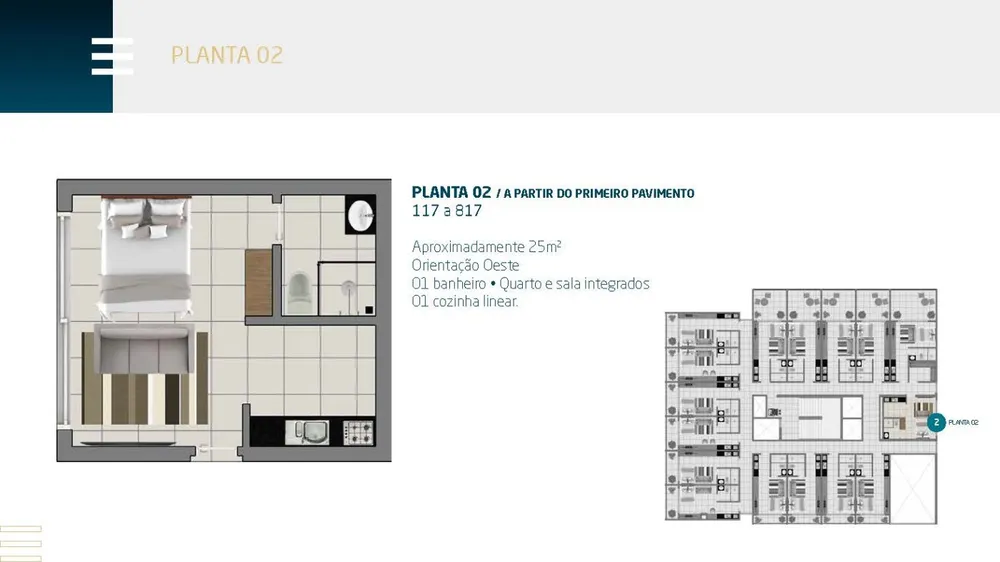 Apartamento, 1 quarto, 25 m² - Foto 8
