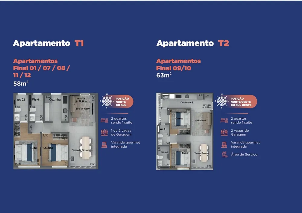 Apartamento, 2 quartos, 65 m² - Foto 11