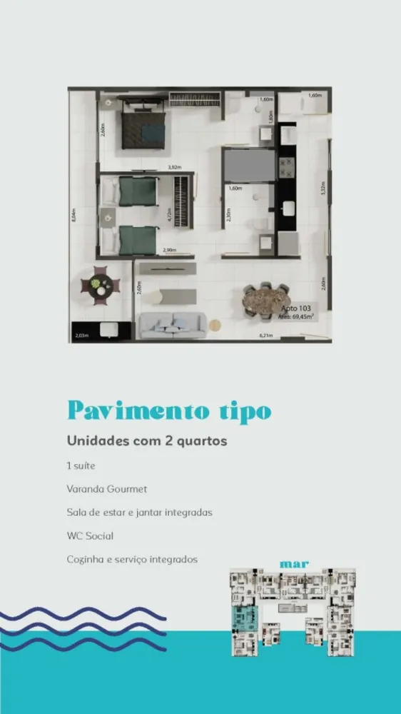 Apartamento, 3 quartos, 93 m² - Foto 17