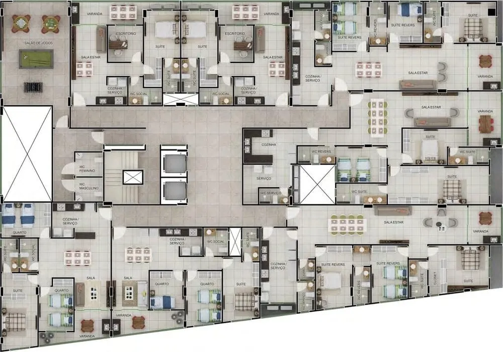 Apartamento, 3 quartos, 124 m² - Foto 10
