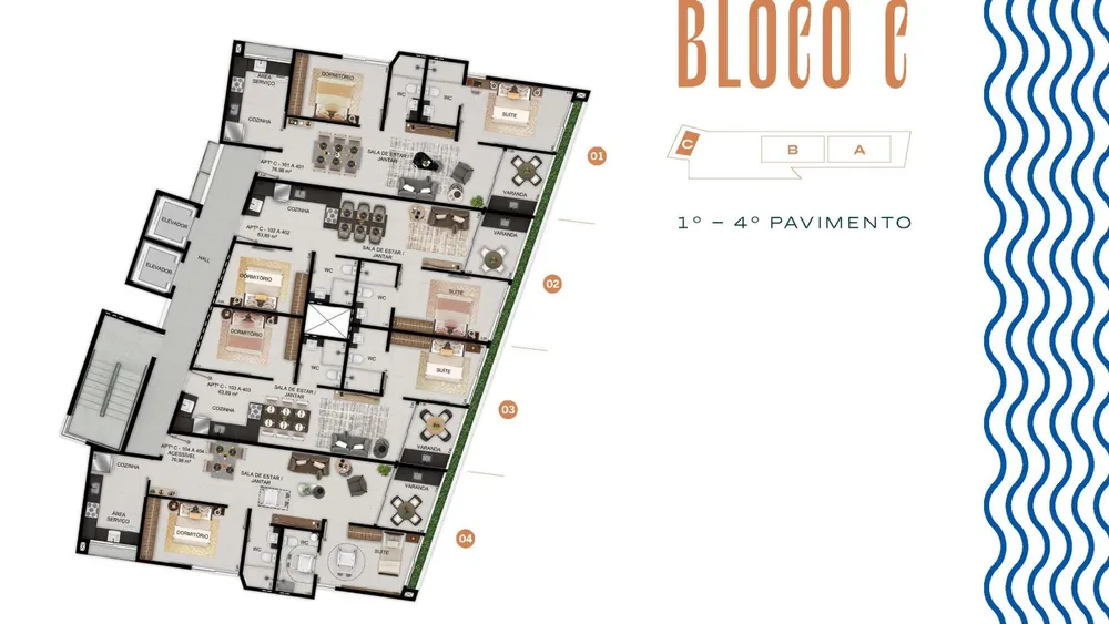 Apartamento, 3 quartos, 92 m² - Foto 14