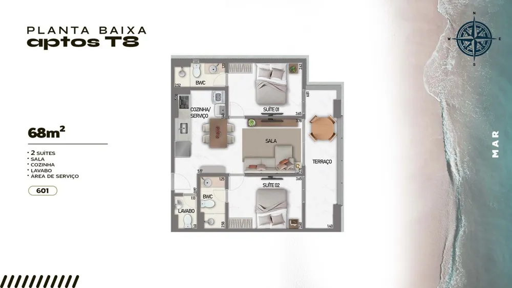 Apartamento, 2 quartos, 66 m² - Foto 16