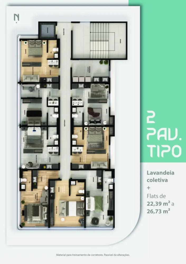 Apartamento, 1 quarto, 26 m² - Foto 6