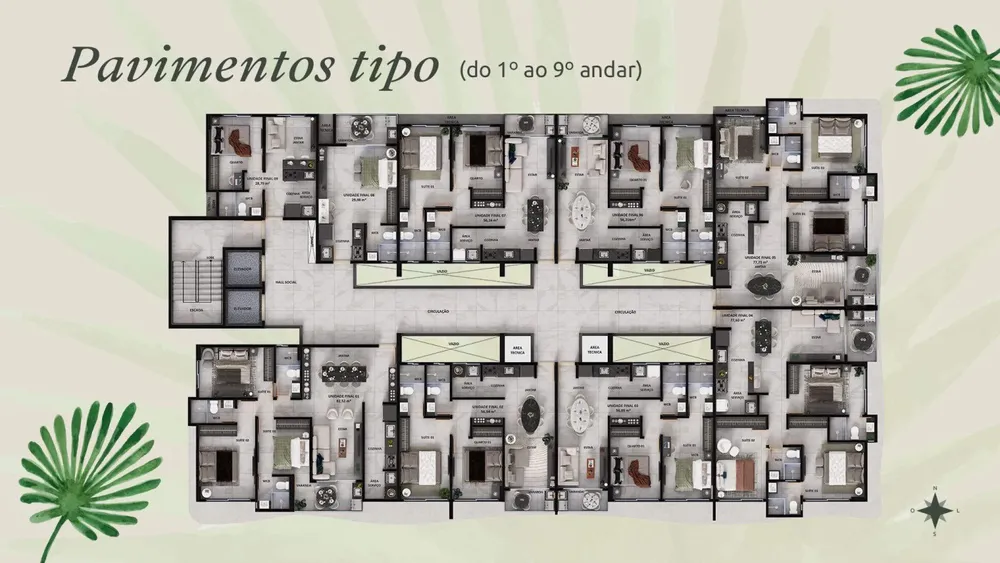 Apartamento, 3 quartos, 77 m² - Foto 16
