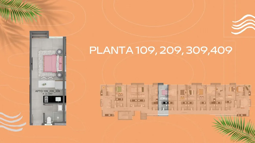 Apartamento, 1 quarto, 22 m² - Foto 12