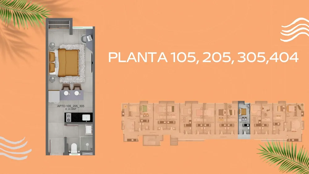 Apartamento, 1 quarto, 22 m² - Foto 8