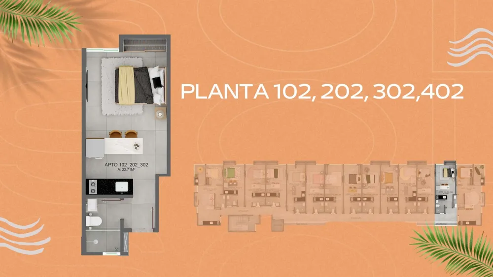 Apartamento, 1 quarto, 22 m² - Foto 7