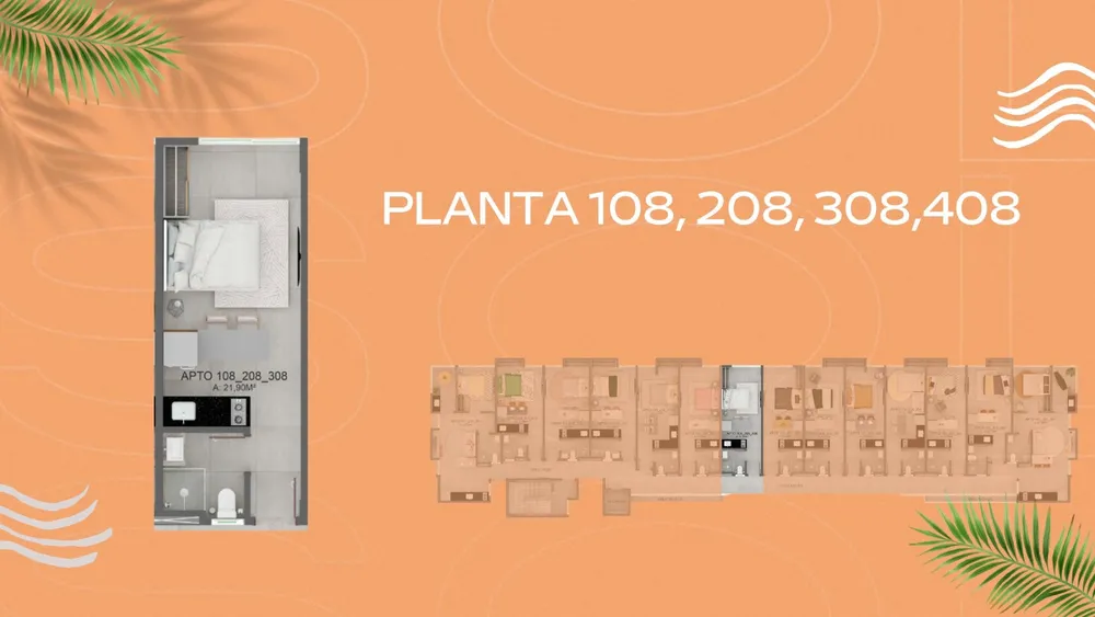 Apartamento, 1 quarto, 22 m² - Foto 6