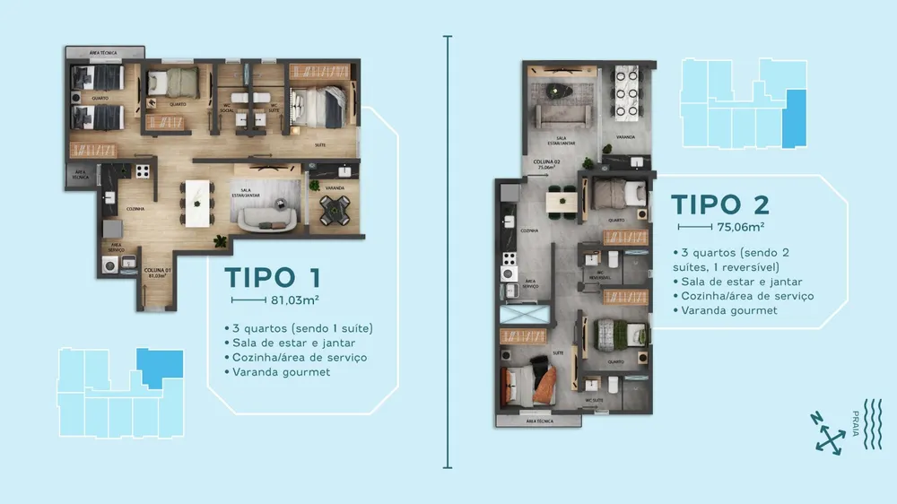Apartamento, 2 quartos, 60 m² - Foto 12