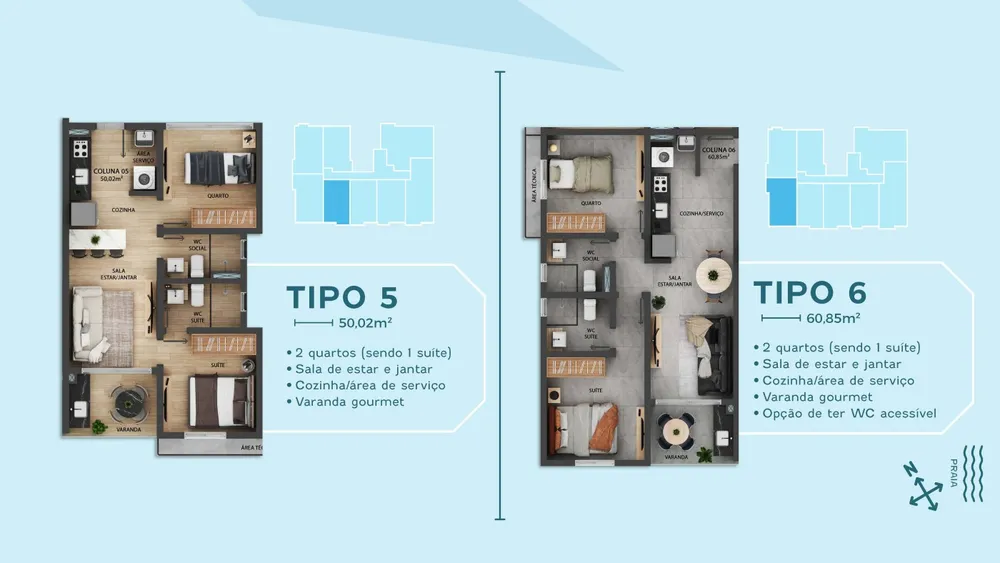 Apartamento, 2 quartos, 60 m² - Foto 13