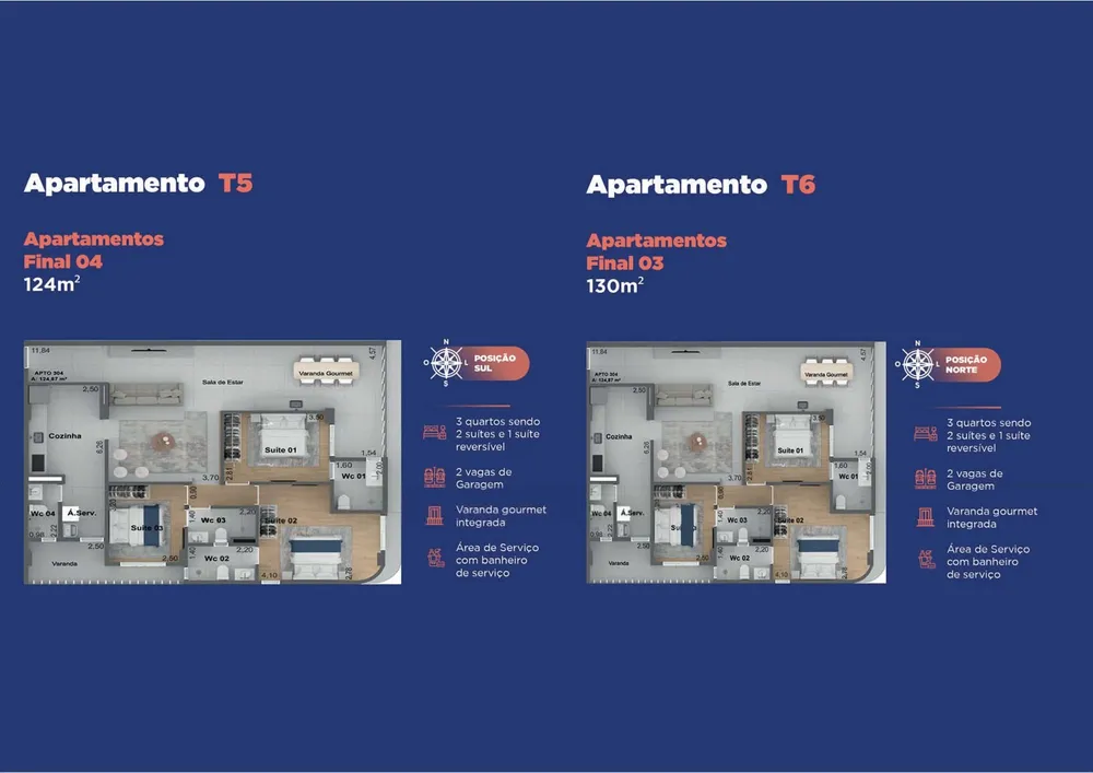 Apartamento, 2 quartos, 58 m² - Foto 9