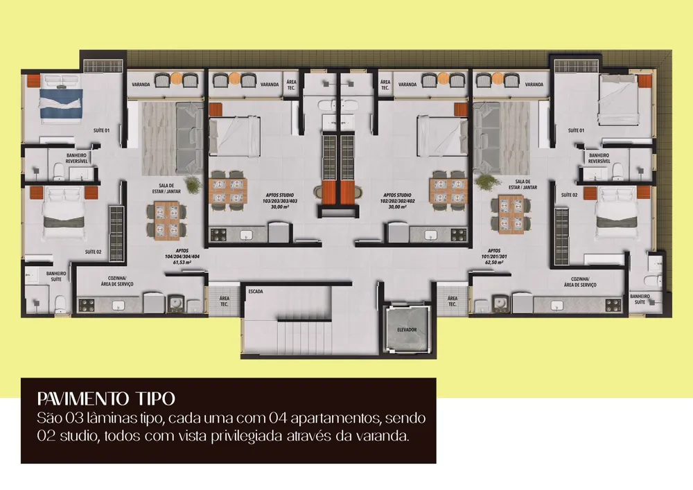 Apartamento, 1 quarto, 30 m² - Foto 8