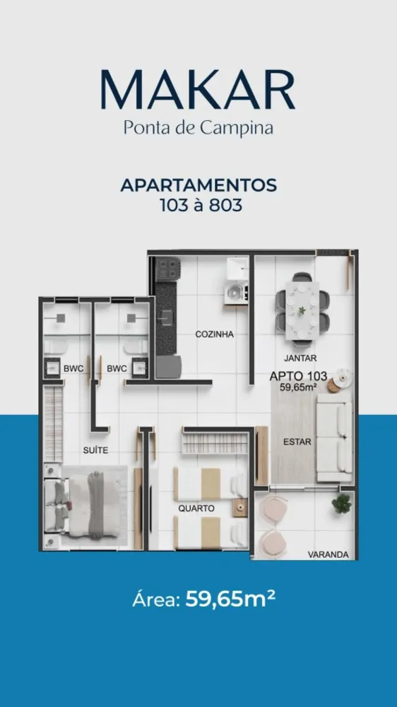 Apartamento, 3 quartos, 71 m² - Foto 14