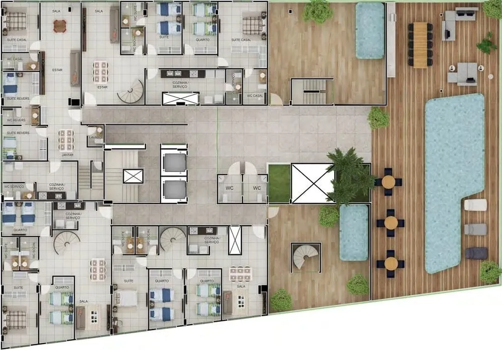Apartamento, 2 quartos, 63 m² - Foto 13