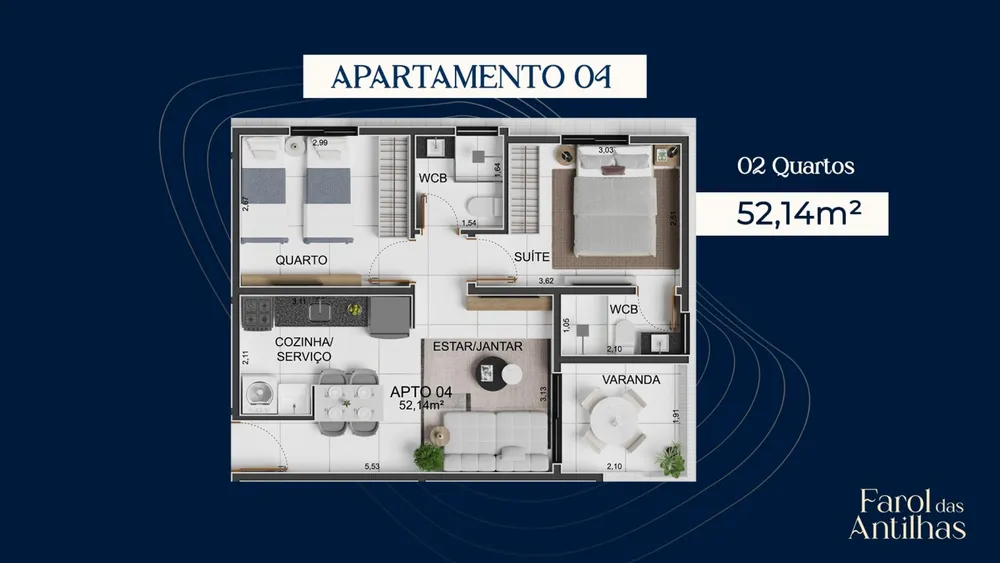 Apartamento, 3 quartos, 68 m² - Foto 15
