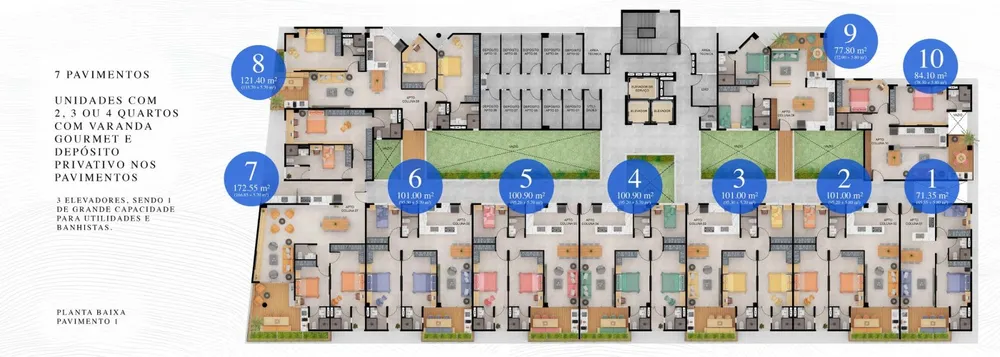 Apartamento, 3 quartos, 121 m² - Foto 9
