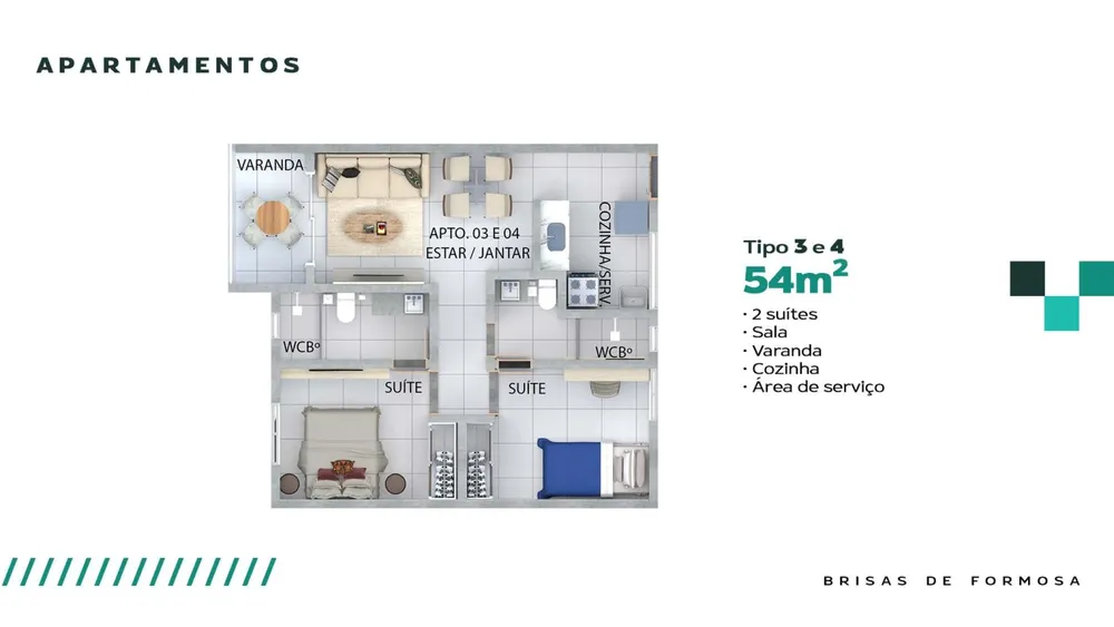 Apartamento, 2 quartos, 68 m² - Foto 13