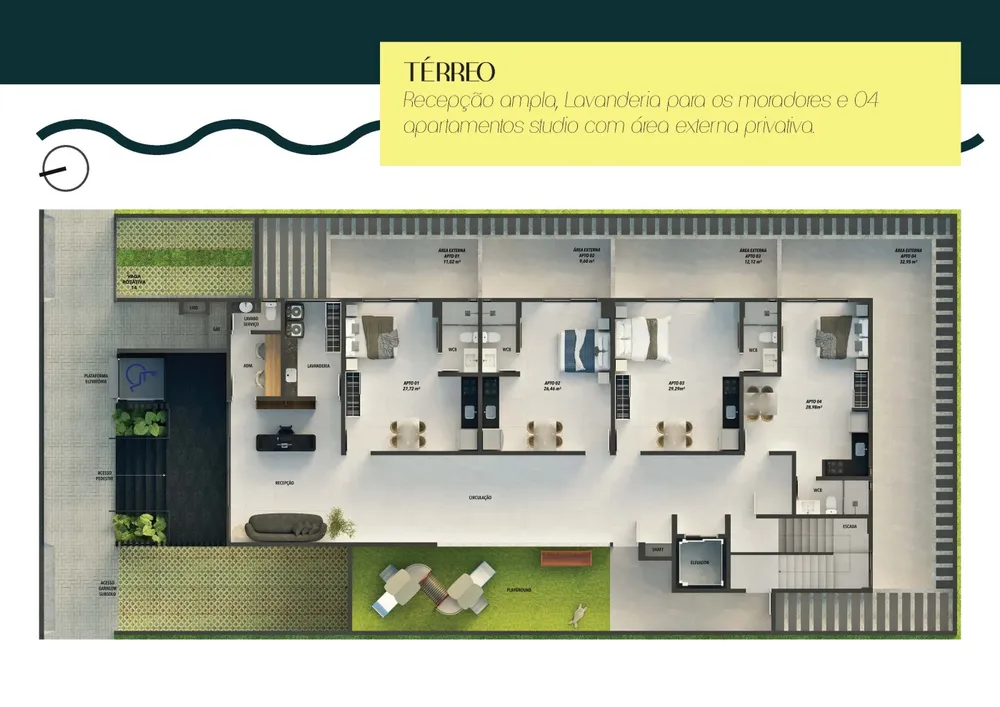 Apartamento, 1 quarto, 29 m² - Foto 11
