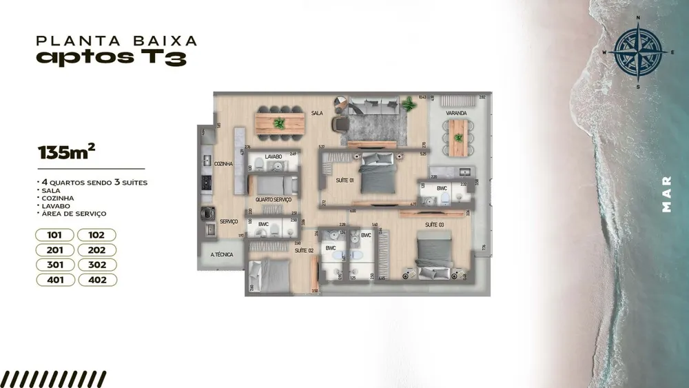 Cobertura, 2 quartos, 136 m² - Foto 14