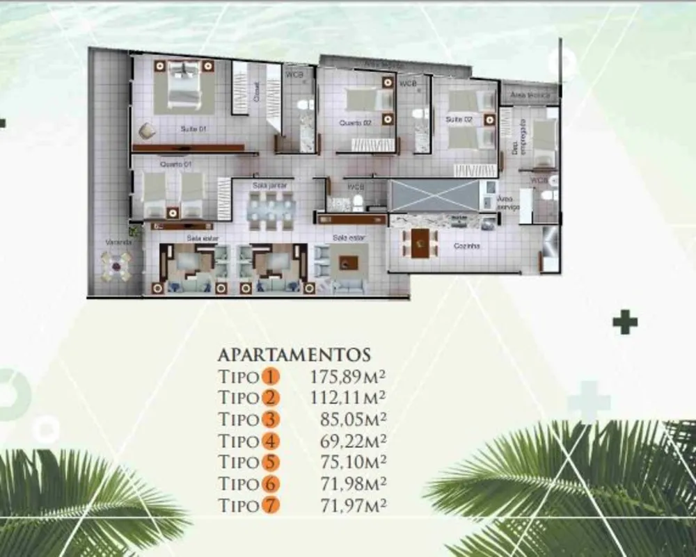 Apartamento, 2 quartos, 71 m² - Foto 11