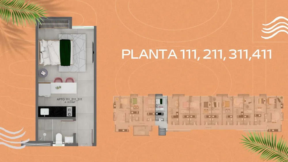 Apartamento, 1 quarto, 22 m² - Foto 13
