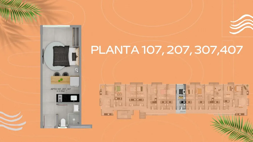 Apartamento, 1 quarto, 22 m² - Foto 11