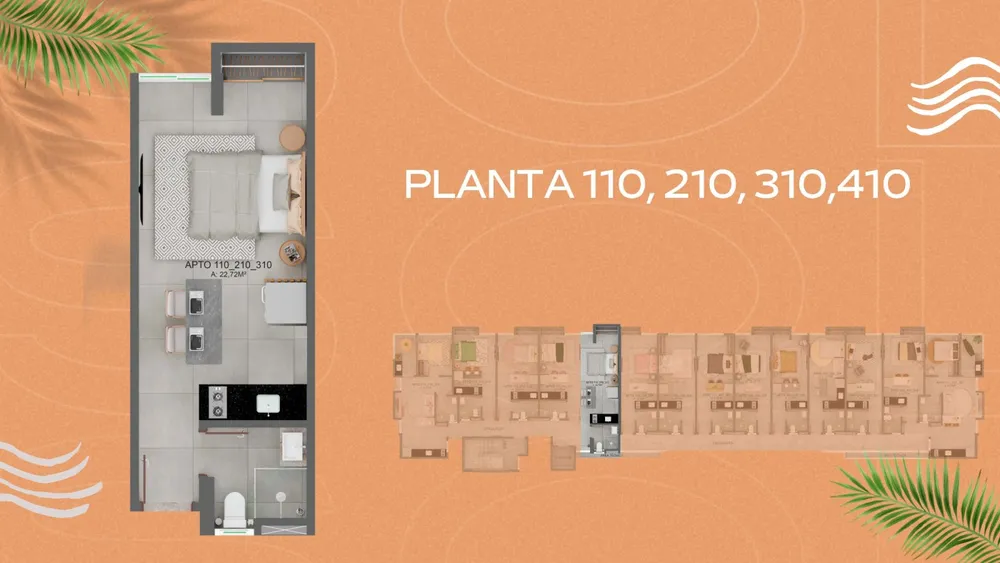Apartamento, 1 quarto, 22 m² - Foto 12