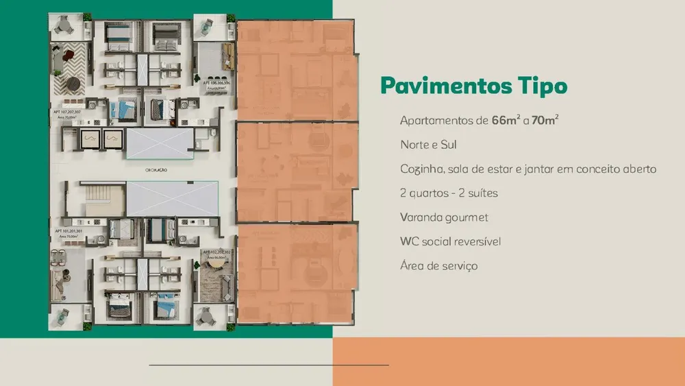 Apartamento, 2 quartos, 70 m² - Foto 11