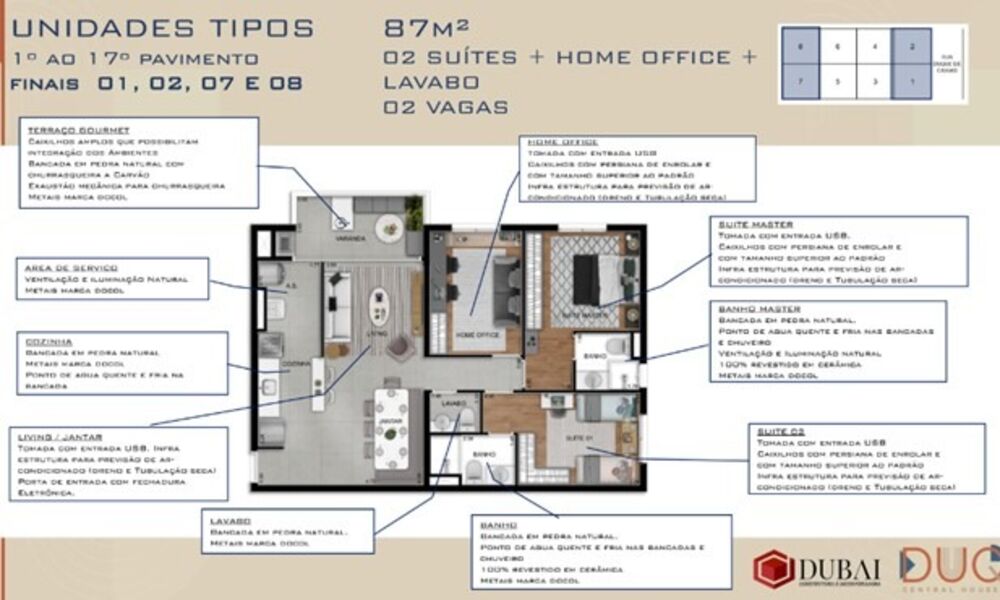 Apartamento à venda com 3 quartos, 86m² - Foto 17