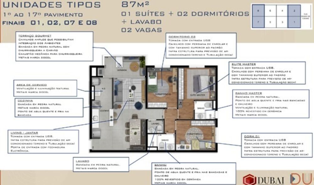 Apartamento à venda com 3 quartos, 86m² - Foto 19