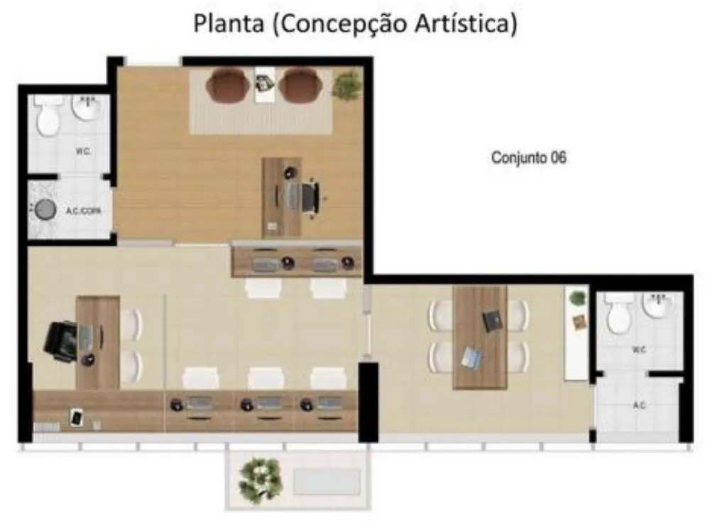 Sala-Conjunto, 33 m² - Foto 7