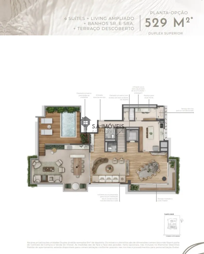 Apartamento, 4 quartos, 529 m² - Foto 11