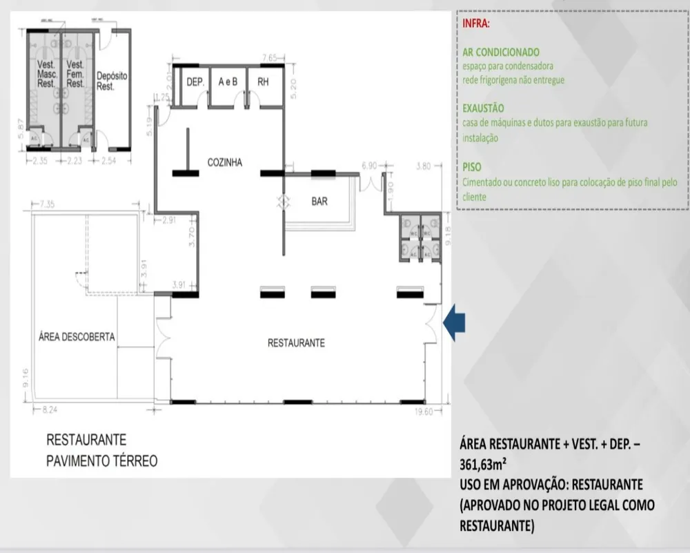 Loja-Salão, 361 m² - Foto 8