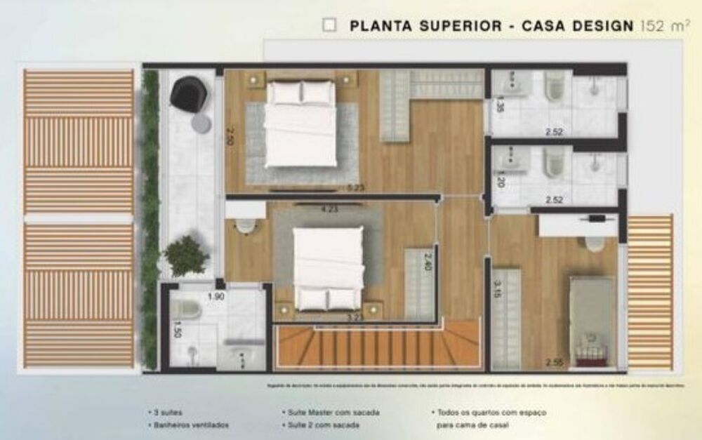 Casa, 3 quartos, 152 m² - Foto 5