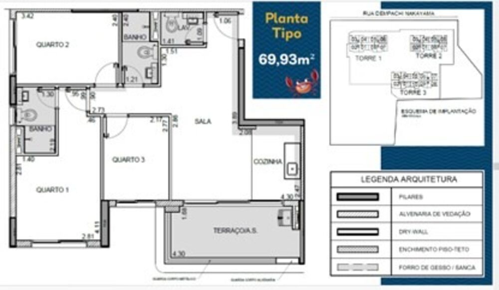 Apartamento, 2 quartos, 69 m² - Foto 12